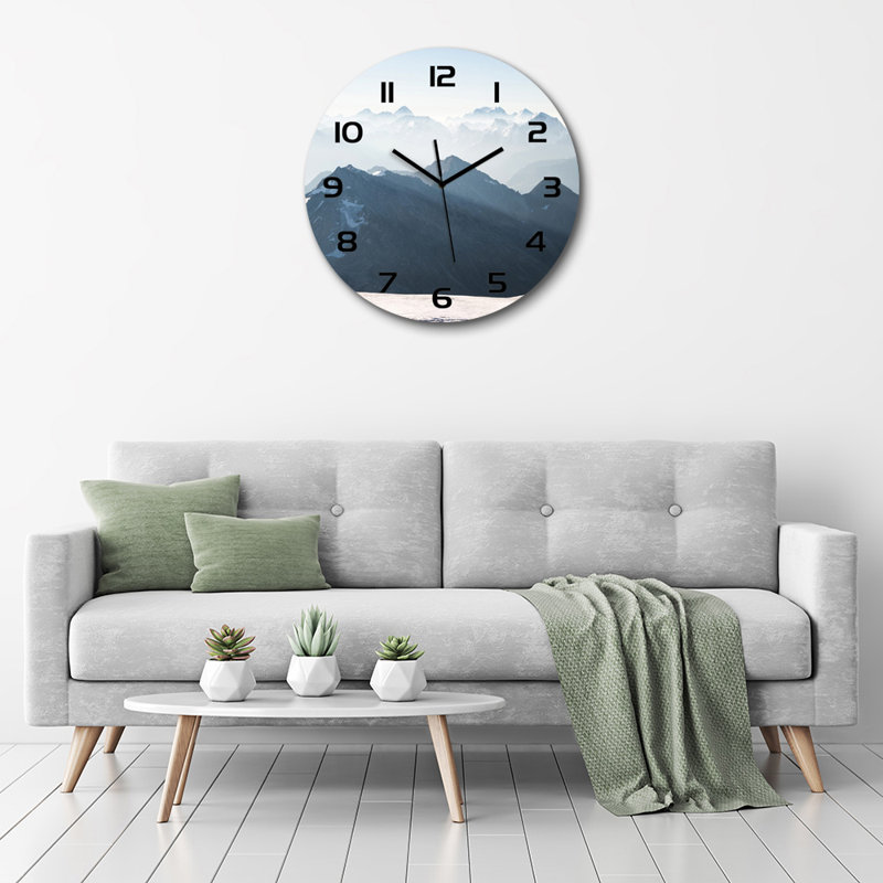 Joevani Glass Wall Clock