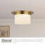 Mineral 11-in Brass Flush Mount-2005206601-2005206596