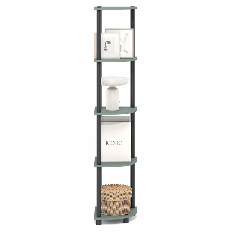 Bhuvan 146.56cm H x 29.46cm W Bookcase