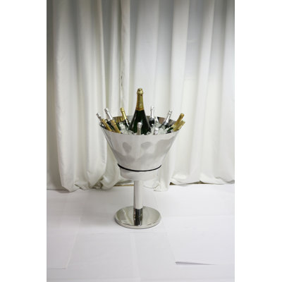 Seau à champagne - logo à prix basé sur une œuvre d'art; C: 21 gallons