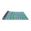 Tapis bleu/vert à motifs-2058086281