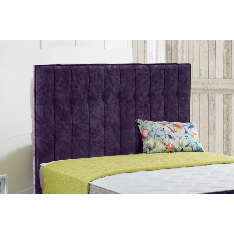 Armory Upholstered Headboard, Super King (6'), Lilac