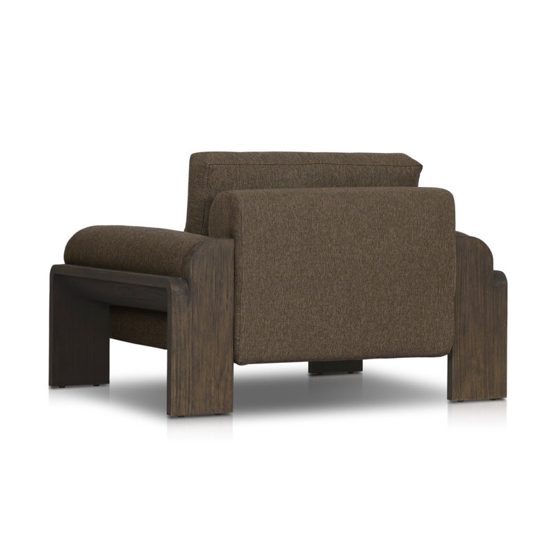 Joette Outdoor Chair-Washed Brown-FSC, Natural Teak, Faye Sand