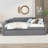 Upholstery Daybed with Trundle and USB Charging