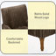 Fauteuil rembourré confortable pour le salon-2075459605