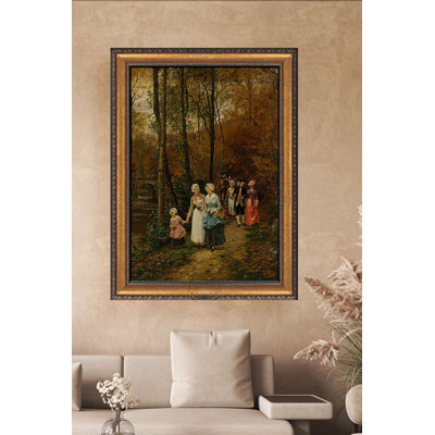 Stunning Framed Canvas Painting, 19.7 x 27.6 inches | 50% Polystyrene / 50% Canvas Polyester Fabric, Thickness: 1.2 inches | Digital Printing, Easy Wall Hanging Design | Perfect for Home Decor & Art Lovers