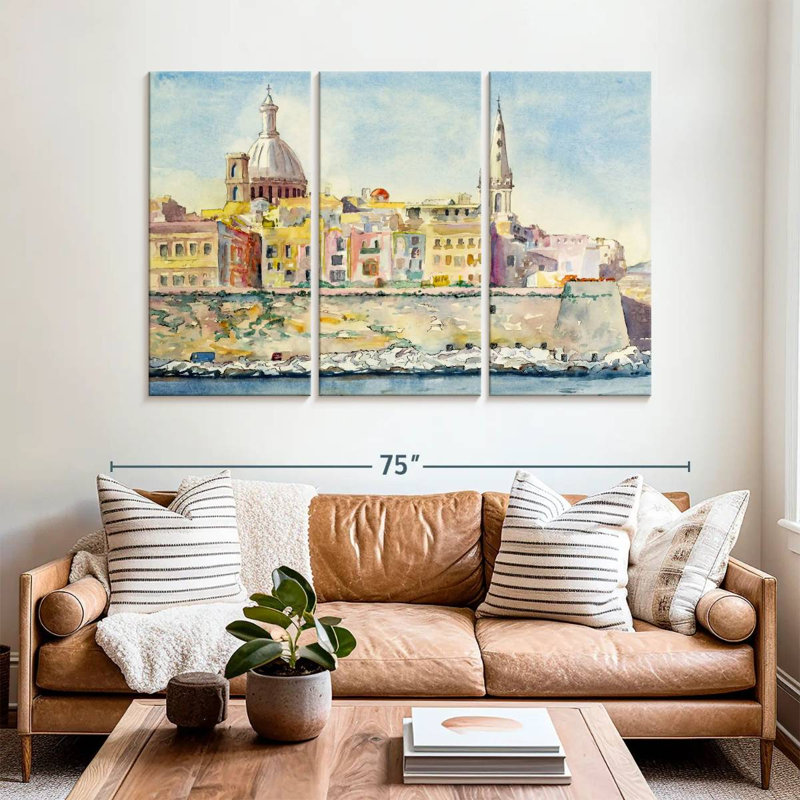 Gillard Malta, 42" H x 65" W