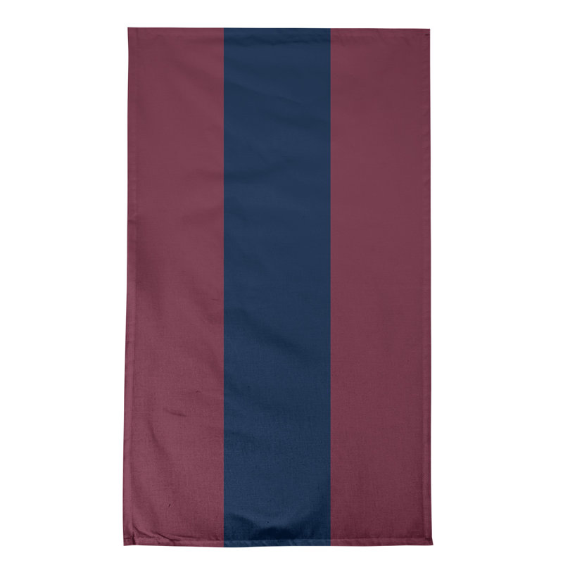 Stripe Tea Towel Kitchen Towel, Cotton Blend, Wine/Navy Blue/Wine Cleveland Basketball