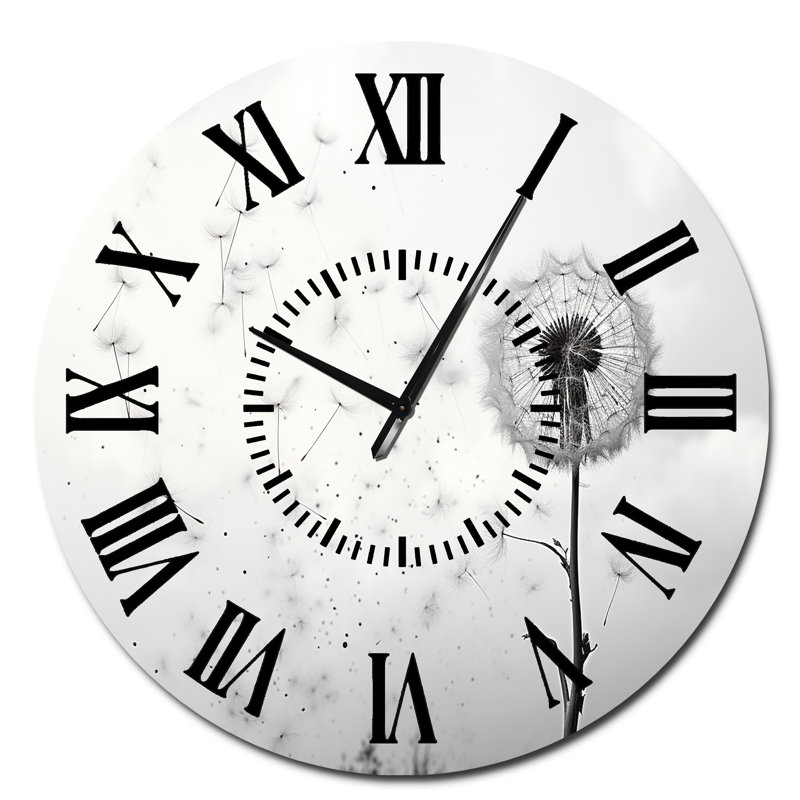 Horloge murale Minimalims, Surdimensionné