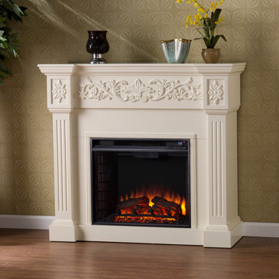 Alcott Hill® Galgorm Parks 44.5'' W Electric Fireplace & Reviews | Wayfair