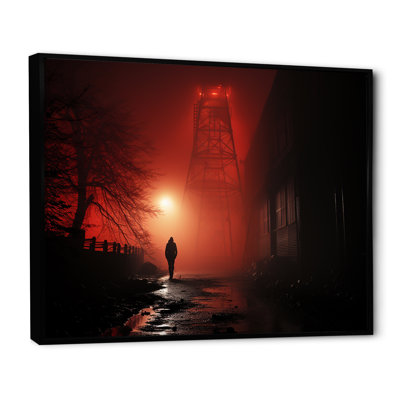 Usine paysage Ruby Radiance sur toile