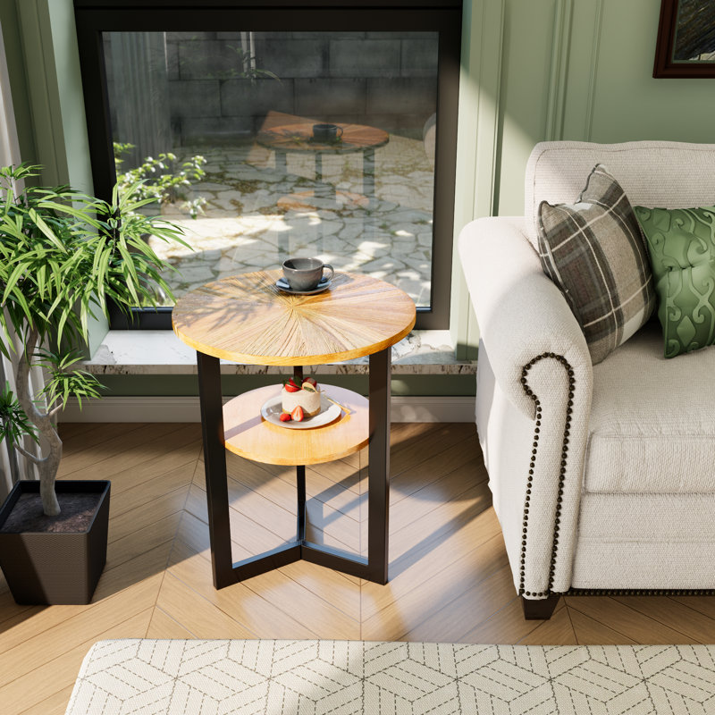 Hoyleton Frame End Table, Oak