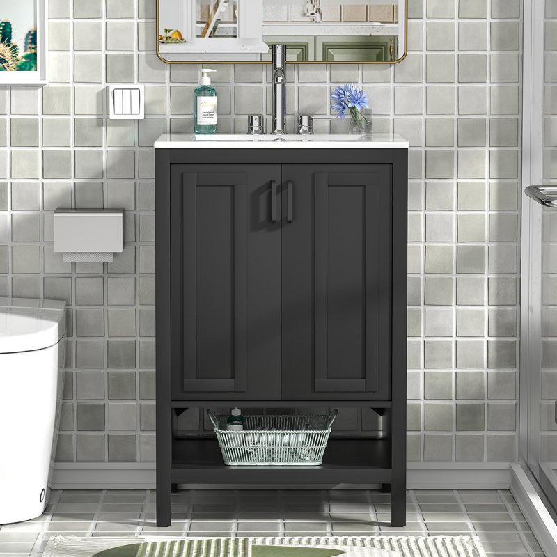 Frauke 23.6" Single Bathroom Vanity