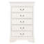 Commode, blanc