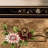 New Chinese Gold Leaf Painted Shoe Cabinet 6 Pair Shoe Storage Cabinet