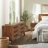 LECY Acacia Legacy Solid Wood Dresser with 6 Drawers Double Dresser-451199592