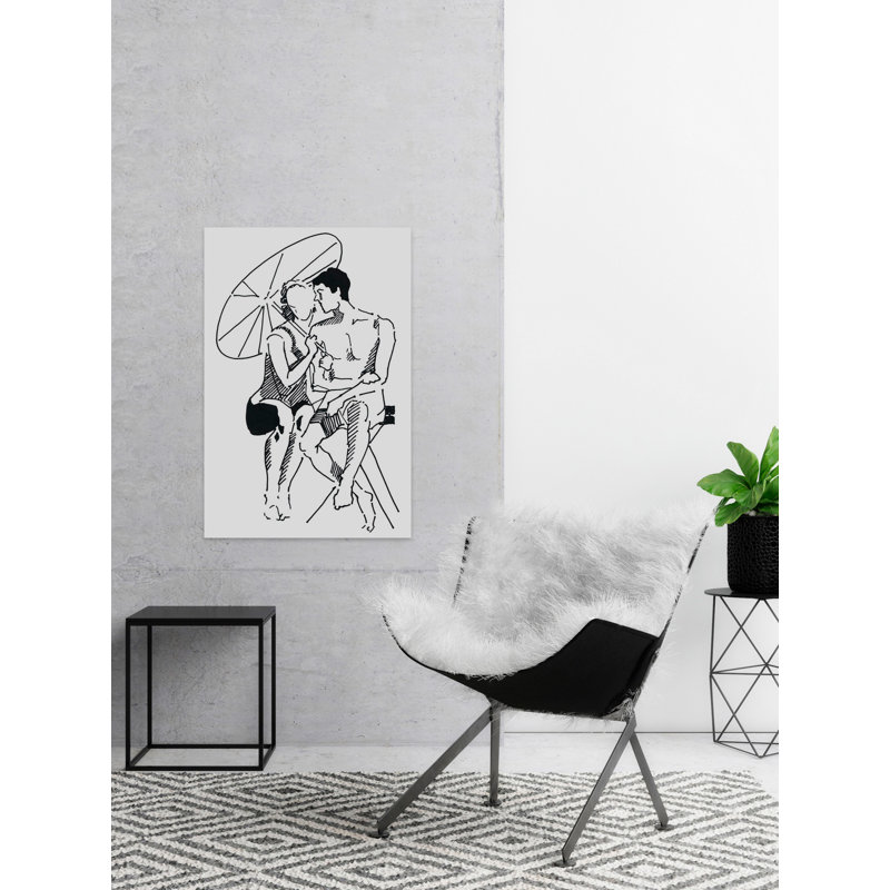 1 Piece Wrapped Canvas Wall Art, 38cm H x 25cm W x 3.81cm D