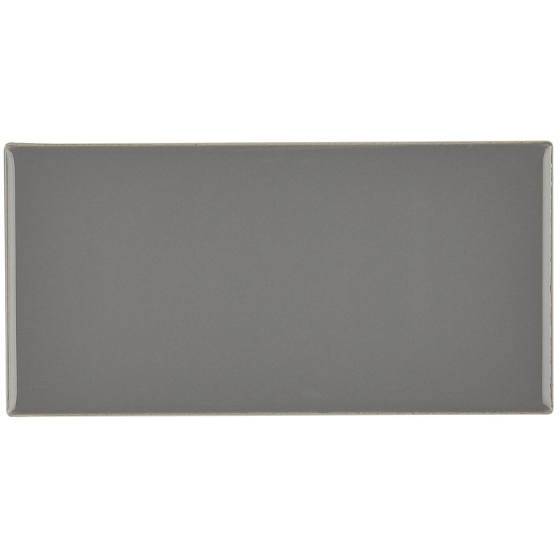 Guilford 3" x 6" Ceramic Wall & Floor Tile, Suede Gray