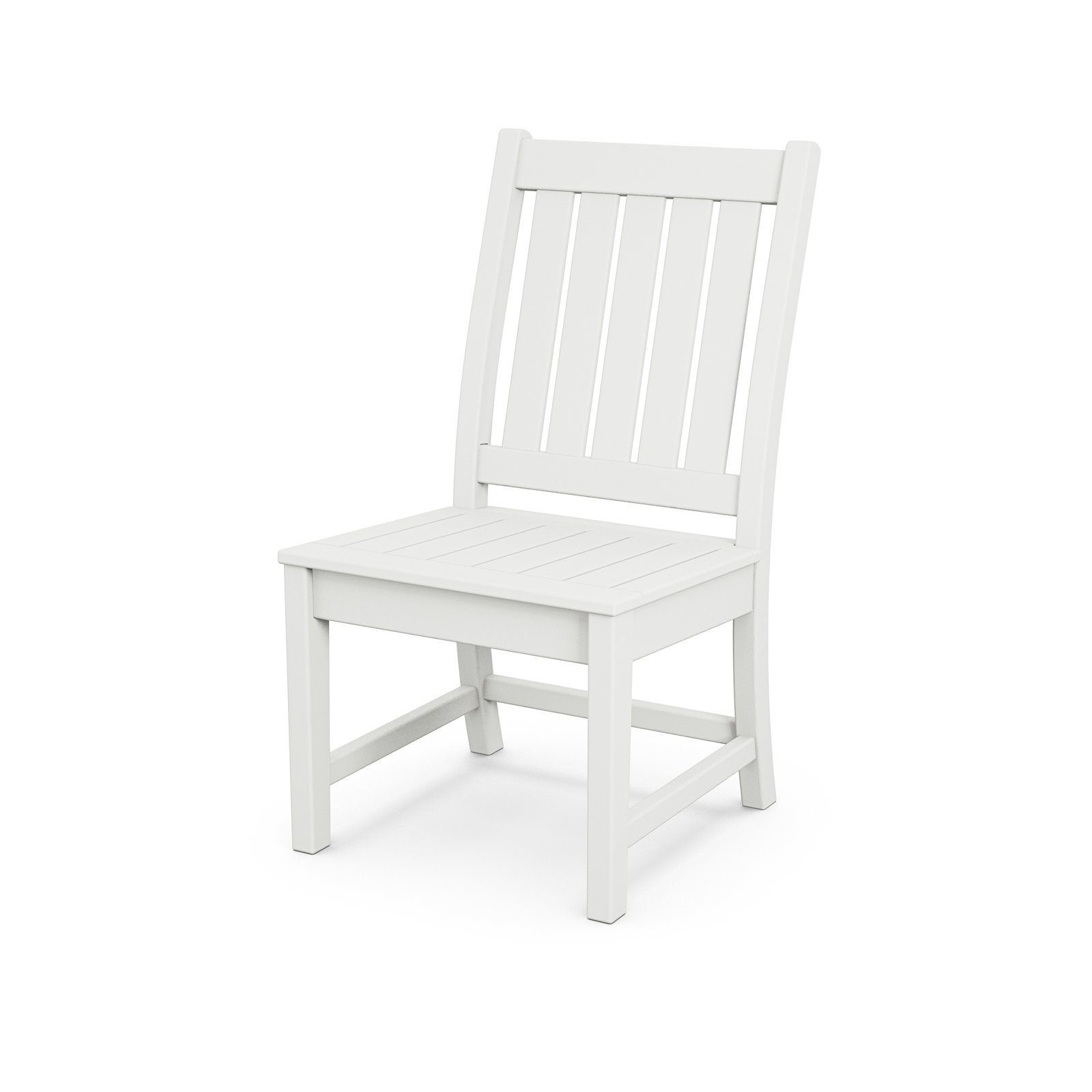 POLYWOOD® Verlyn Patio Side Chair, White