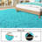 Shag Area Rugs for Living Room, 5x7 ft Soft Fluffy Rugs for Bedroom, Nursery, Kids Room Home Decor, Teal Blue-1523270400
