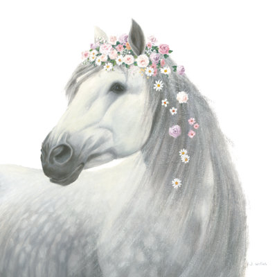 Spirit Stallion II by James Wiens - No Frame Painting on Canvas