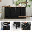 Panier à linge à 2/3/4 compartiments, trieur à cadre métallique avec tablette supérieure et fonds de sacs renforcés pour salle de bain, buanderie et placard-136179331