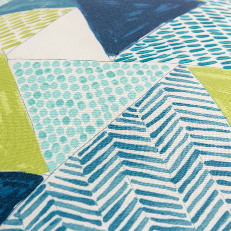  Indoor / Outdoor Geometric Throw Pillow