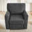 Upholstered Swivel Armchair-836590770