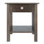 Table de bout avec rangement owasa