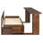 Storage Daybed With Pull Out Trundle Sofa Bed, Convertible Desk And Side Tables-775039146-775039157