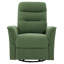 Fauteuil inclinable manuel avec fauteuil à bascule et fauteuil pivotant et inclinable avec fonction de massage à 8 points et dossier réglable pour le salon, la chambre à coucher et la chambre de bébé-507988187