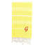 Serviette de plage 100% coton Pestemal Lucky-29965820-29965823