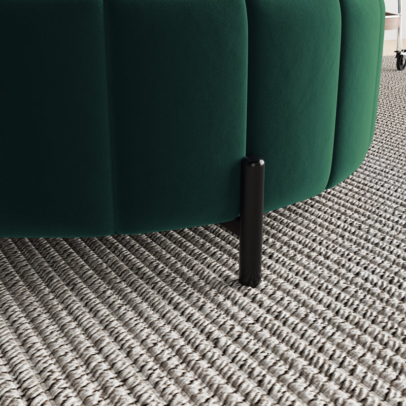 Repose-pieds de rangement l 31,48 po avec couvercle réversible, Vert