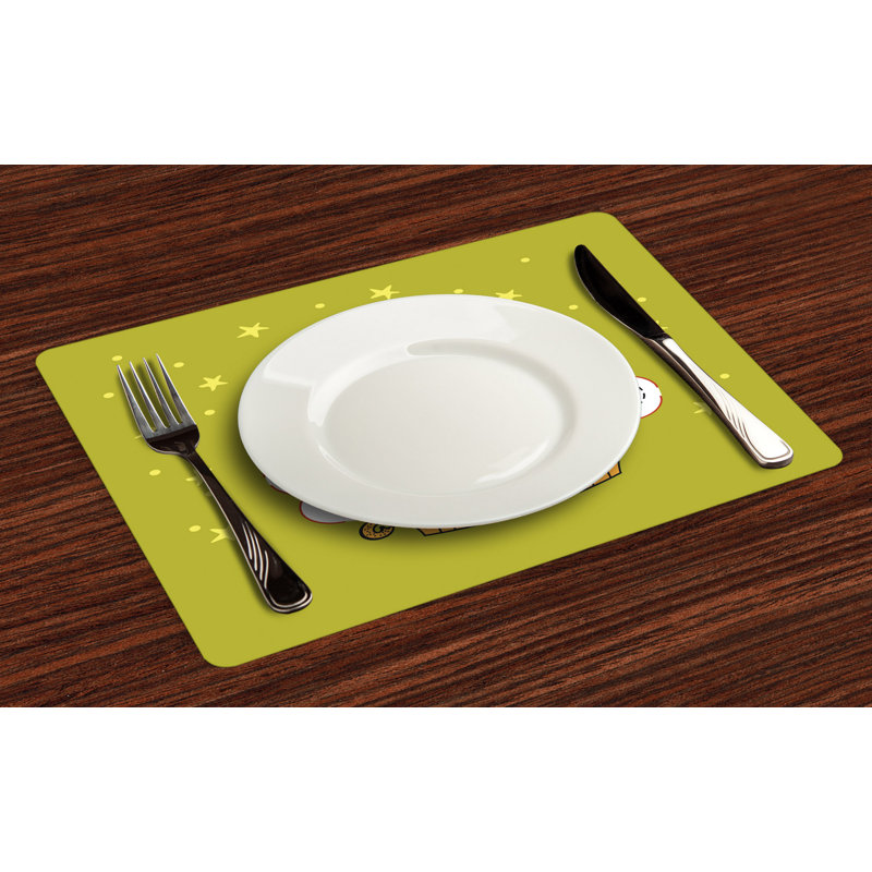 Polyester Food & Drink Rectangle Placemat