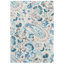 Ines Blue Hand Micro Hooked Wool Rug