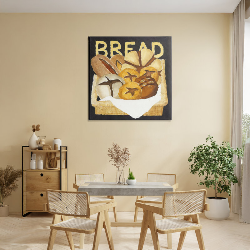 Boîte à pain avec toiles assorties, conception de Nancy Overton, H 30 po x l 30 po