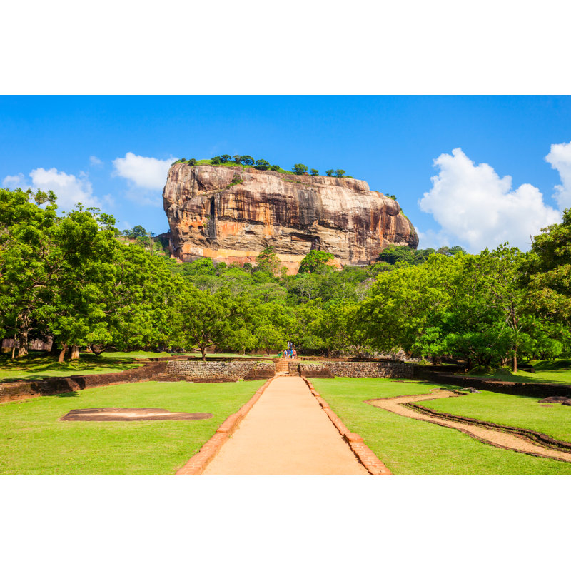 Sigiriya Rock, Sri Lanka - Wrapped Canvas Print, 30cm H x 46cm W