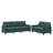 Adelore 78'' Velvet Sofa-382623398