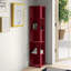 Bensonhurst Corner Bookcase Unique Design & Modern Style-91185683