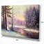 «River in Winter Landscape», peinture-29503504-34272983