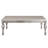 Platinum Finish Coffee Table