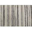 Hand Knotted Striped Area Rug in Gray