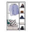 Mccary 110cm Portable Wardrobe-29296100