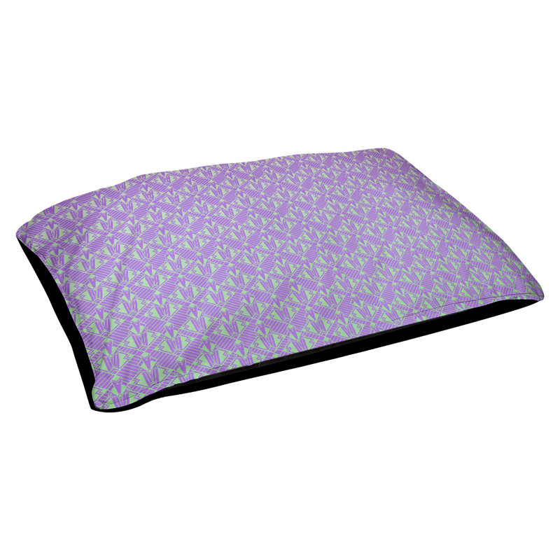 Coussin pour chien Byrge, Moyen (l 42,5 po x P 32,5 po x H 14 po), Mauve clair