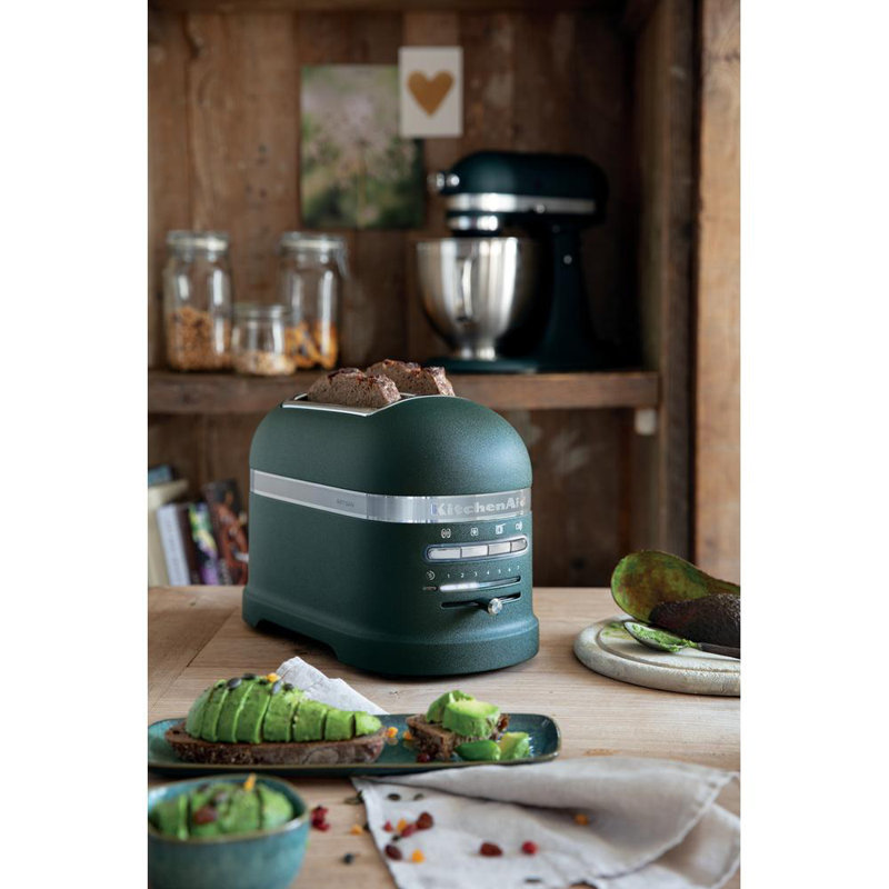 KitchenAid, Artisan 2-Slot Toaster. Auto-Sensor Keep Warm Function, Pebble Palm
