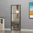 30" x 80" 3‑Panel Clear Glass Interior Door Slab, Matte Black Aluminum Frame French Door for Closet Pantry-136026386