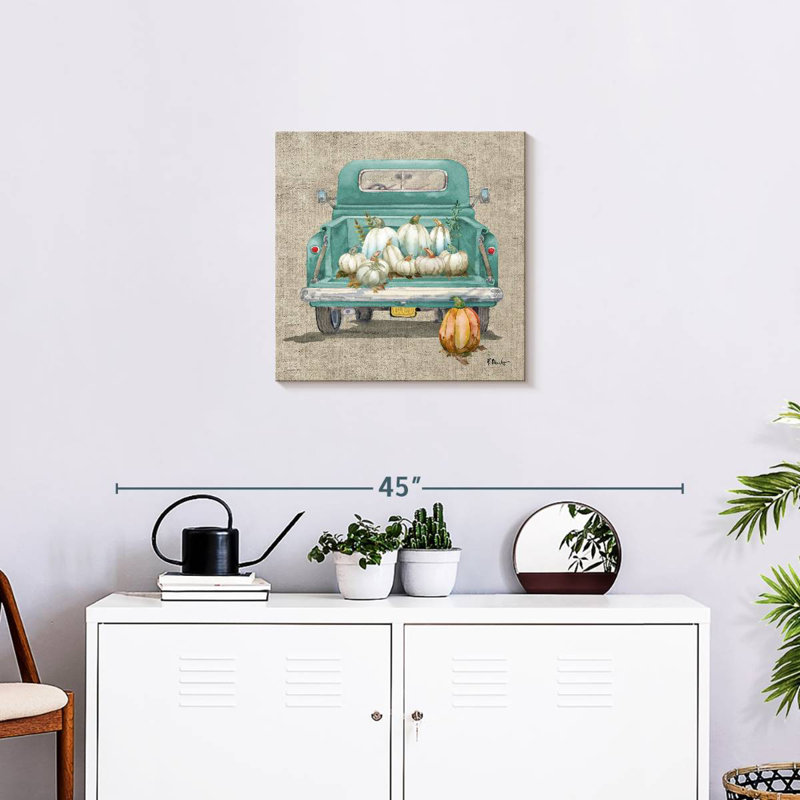 Mehar White Pumpkin Truck