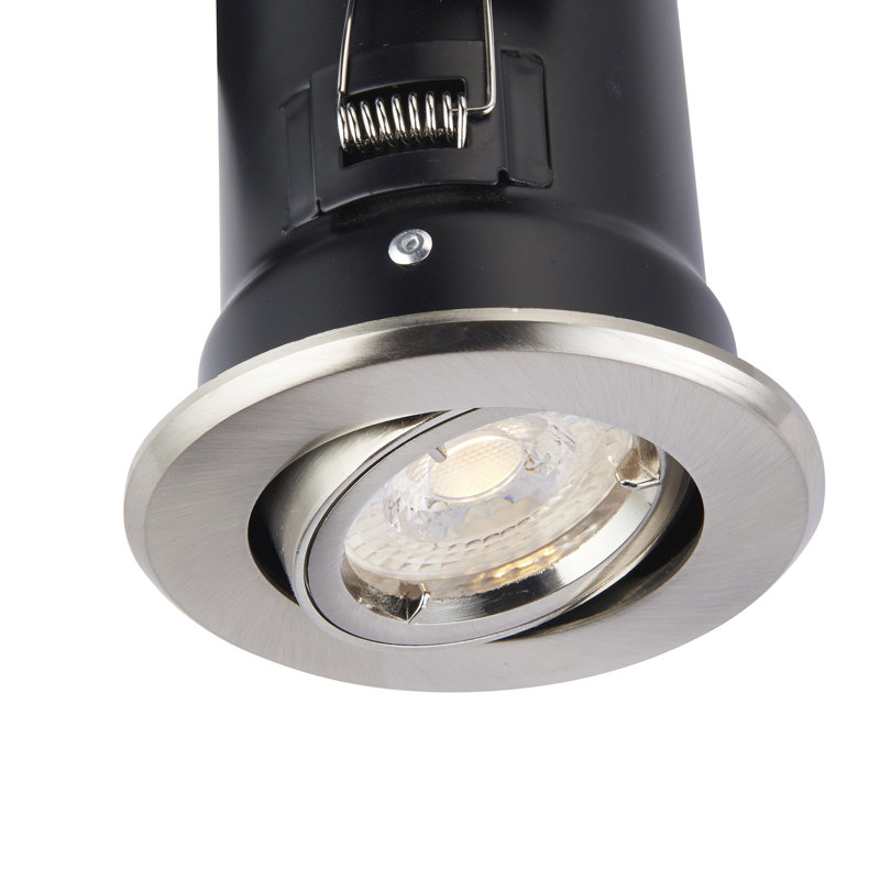Curtsinger 10cm Recessed Lighting Kit, Satin Nickel