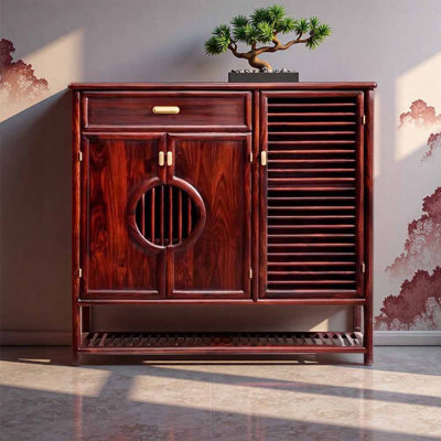 New Chinese-style storage shoe cabinet