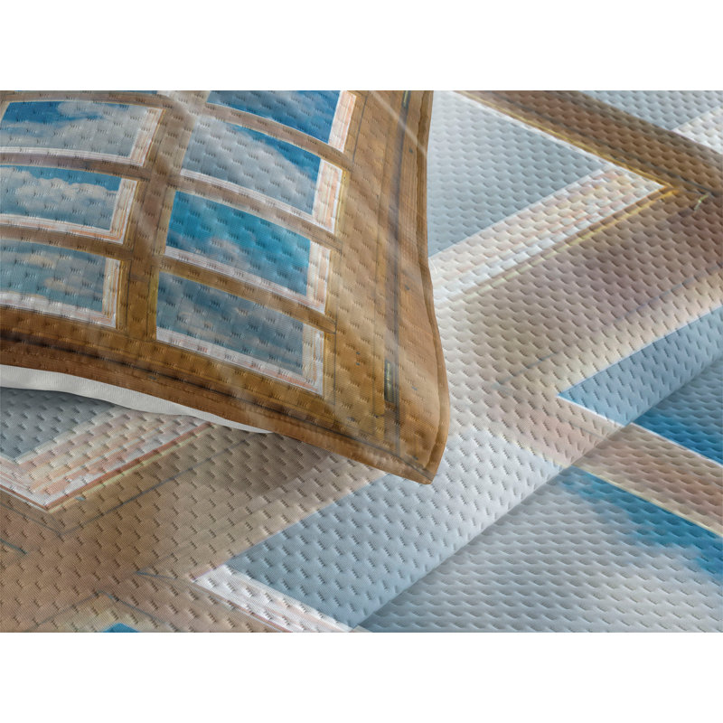 Modern & Contemporary Polyester Coverlet